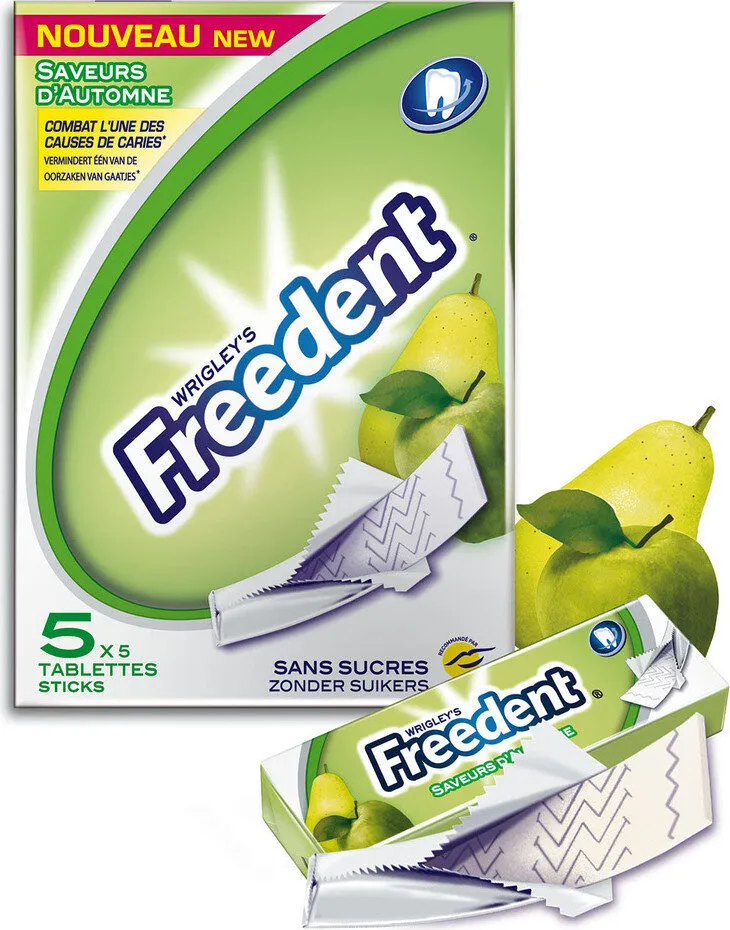Freedent stick saveur d'automne