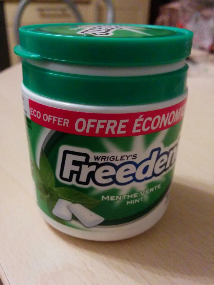 Freedent menthe verte