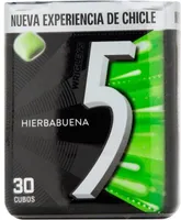 Chicles hierbabuena 30 cubos