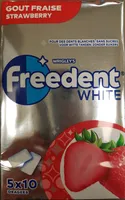 Freedent white fraise