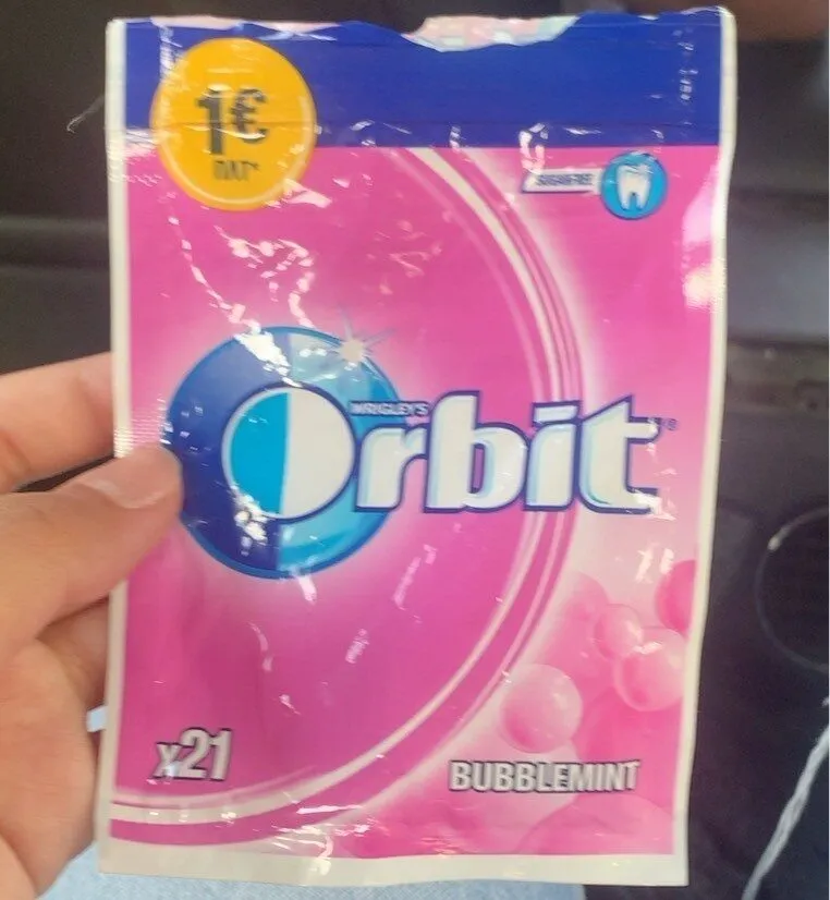 Orbit Bubblemint x21 29g