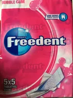 Freedent bubble gum