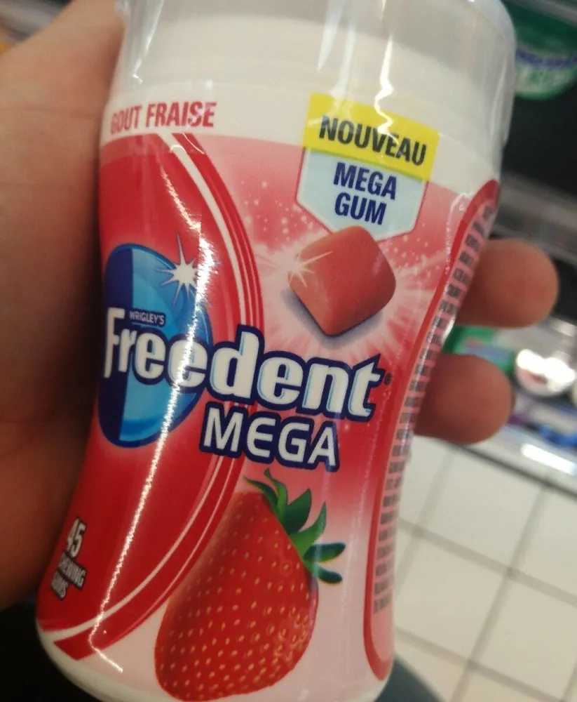 Freedent mega gout fraise