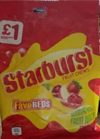 Starbust Fave Red