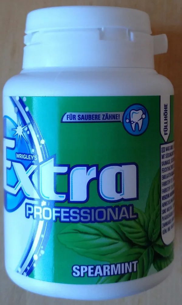 Wrigleys extra professional spearmint