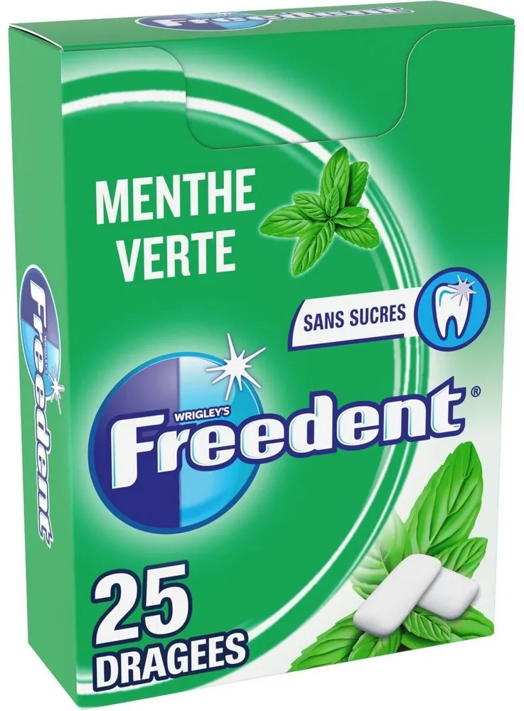 Freedent menthe verte