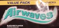 Airwaves black mint flavour gum