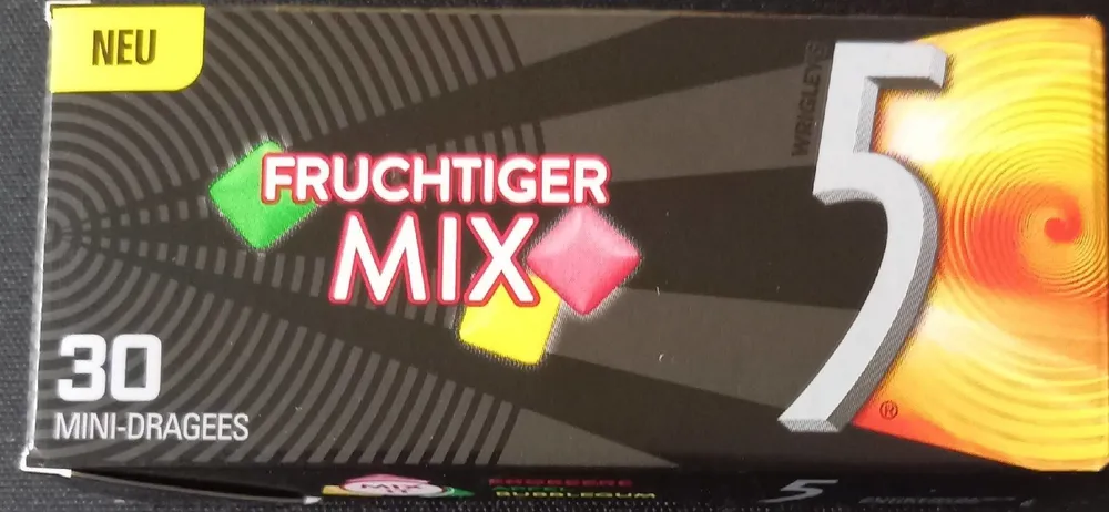 Fruchtiger Mix Erdbeere/Apfel/Bubblegum