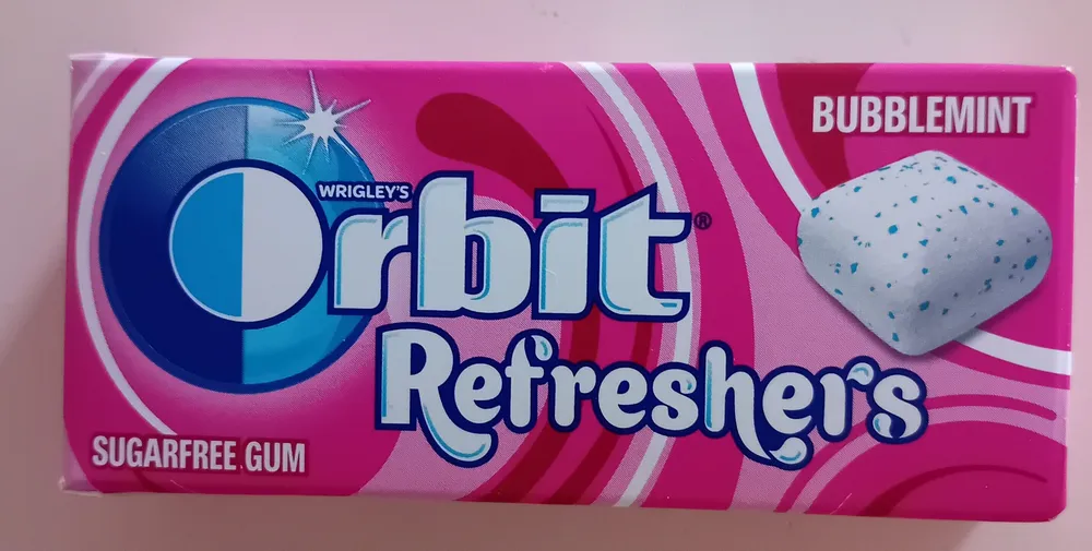 Orbit Refreshers Bubblemint x7 14.4g