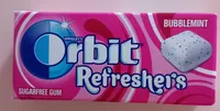 Orbit Refreshers Bubblemint x7 14.4g
