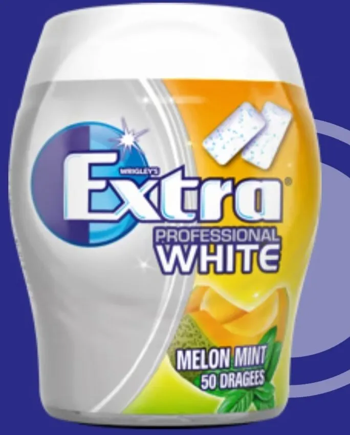 PROFESSIONAL WHITE MELON MINT 50 DRAGEES