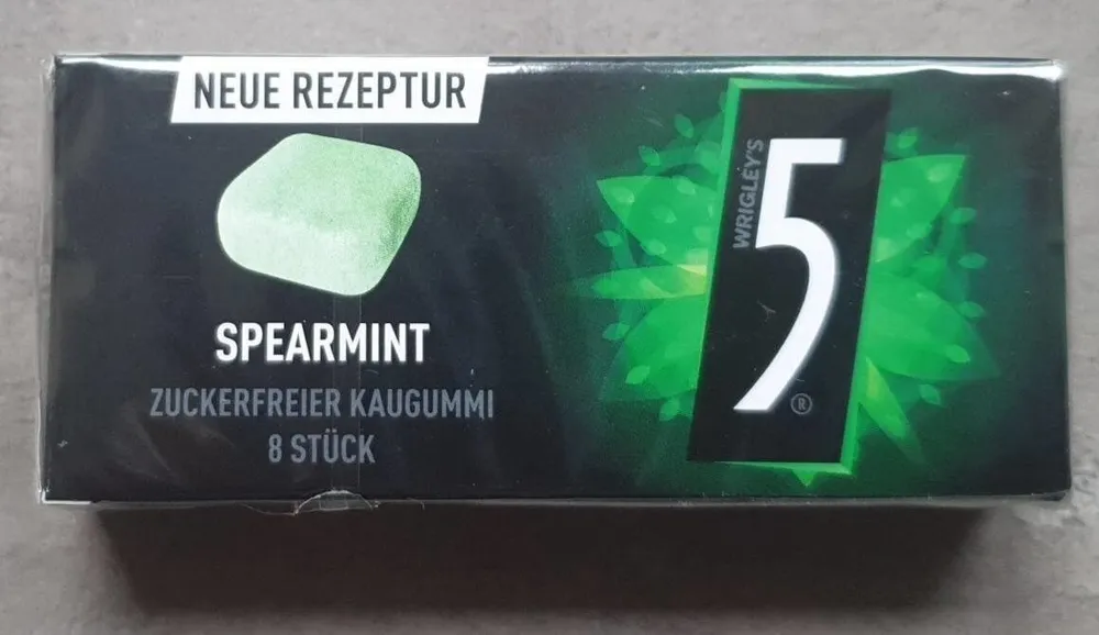SPEARMINT ZUCKERFREIER KAUGUMMI