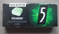 SPEARMINT ZUCKERFREIER KAUGUMMI