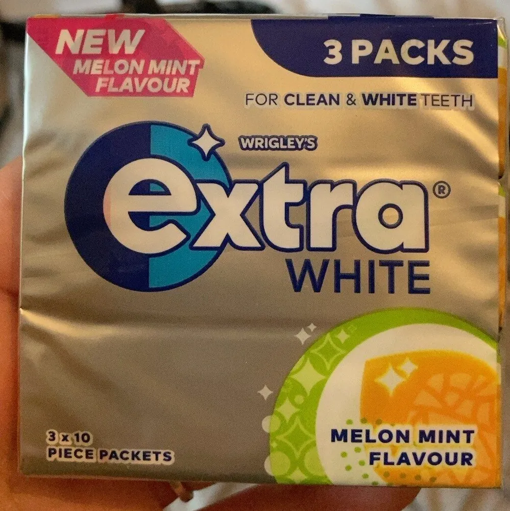 Extra white melon mint flavour