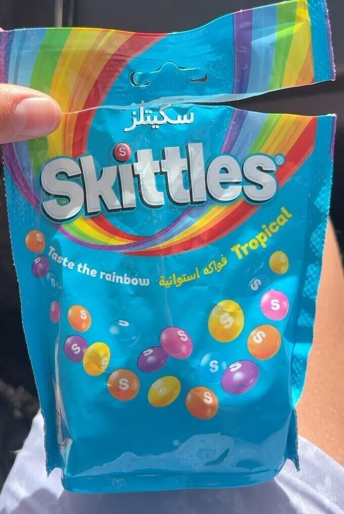 SKITTLES TASTE THE RAINBOW