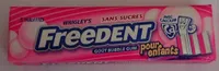 FREEDENT BUBBLE GUM pour enfant Sans sucres