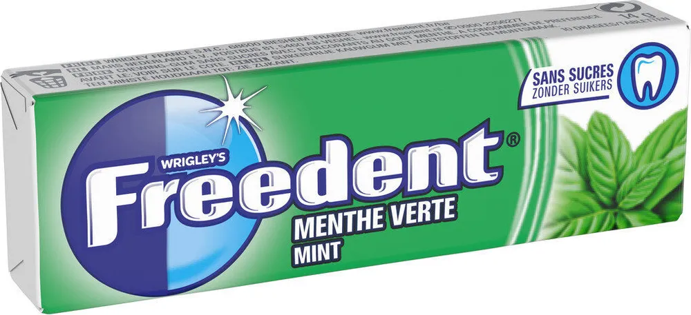 Etui de 10 dragées Menthe Verte