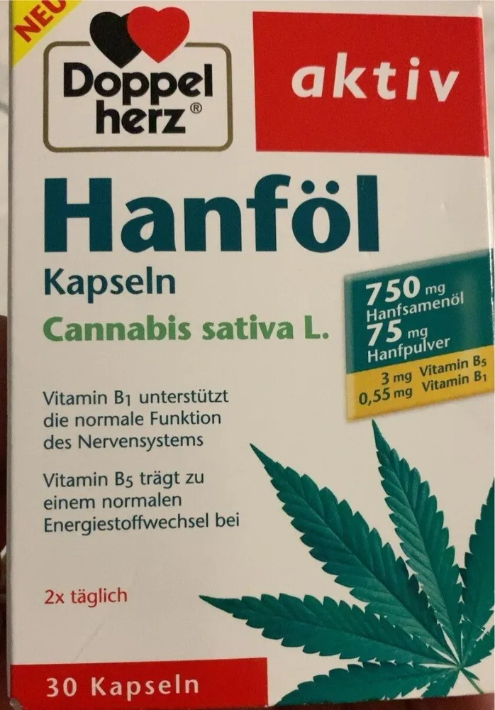 Hanfol kapseln cannais sativa