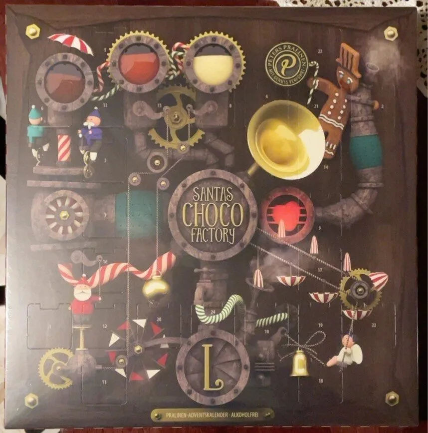 Pralinen Adventskalender Alkoholfrei