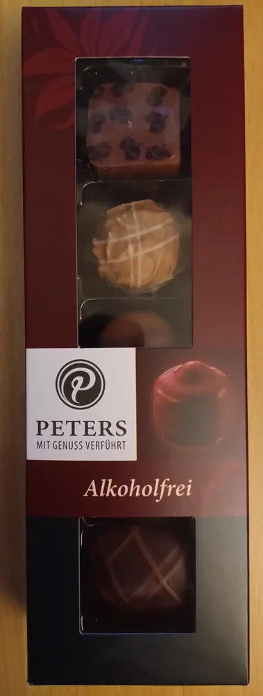 Peters mit Genuss verführt Pralinen