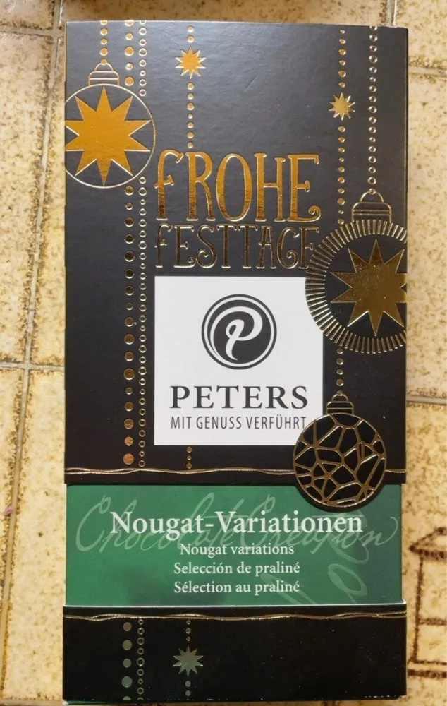 Frohe Festtage - Nougat Variationen