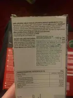 Organic Milk Chocolate With Whole Hazelnuts (17%)