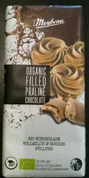 Chocolat au lait fourré praliné