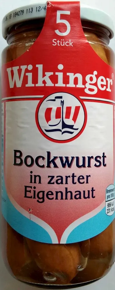 Bockwurst in zarter Eigenhaut