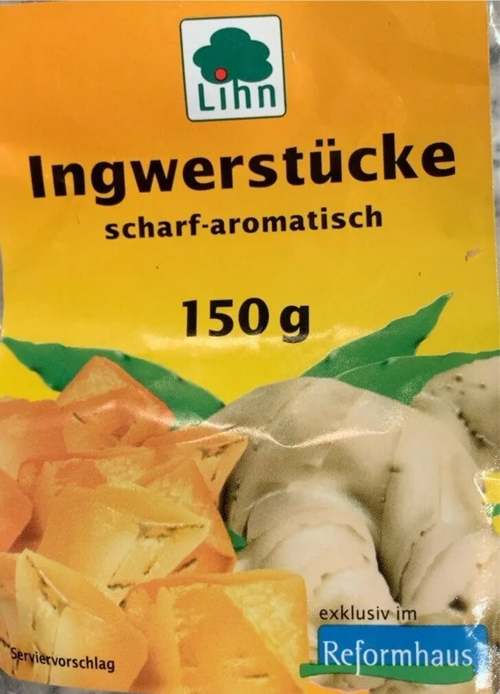 Ingwerstücke