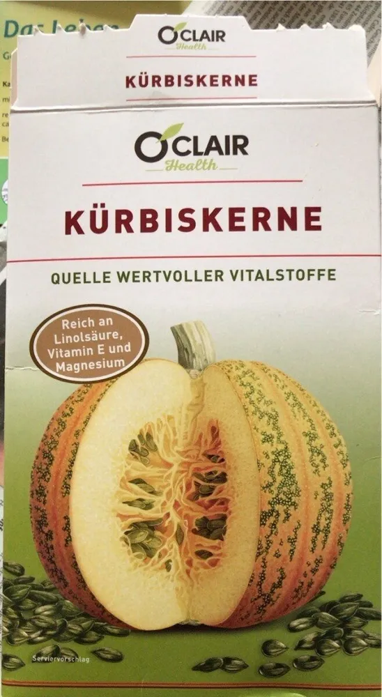 Kürbiskerne grün