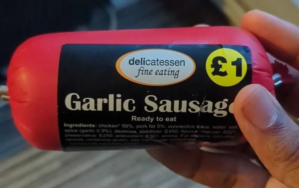 Garlic sausage