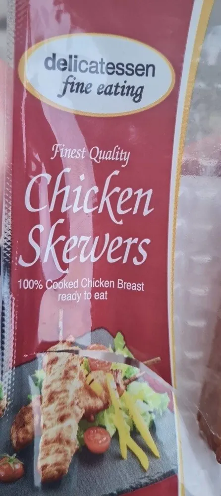 Chicken skewers