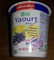 Yaourt Myrtille "Sans Lactose" 150G