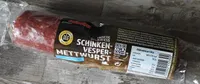 Schinkenvesper-Mettwurst