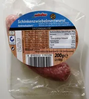 Schinkenzwiebelmettwurst