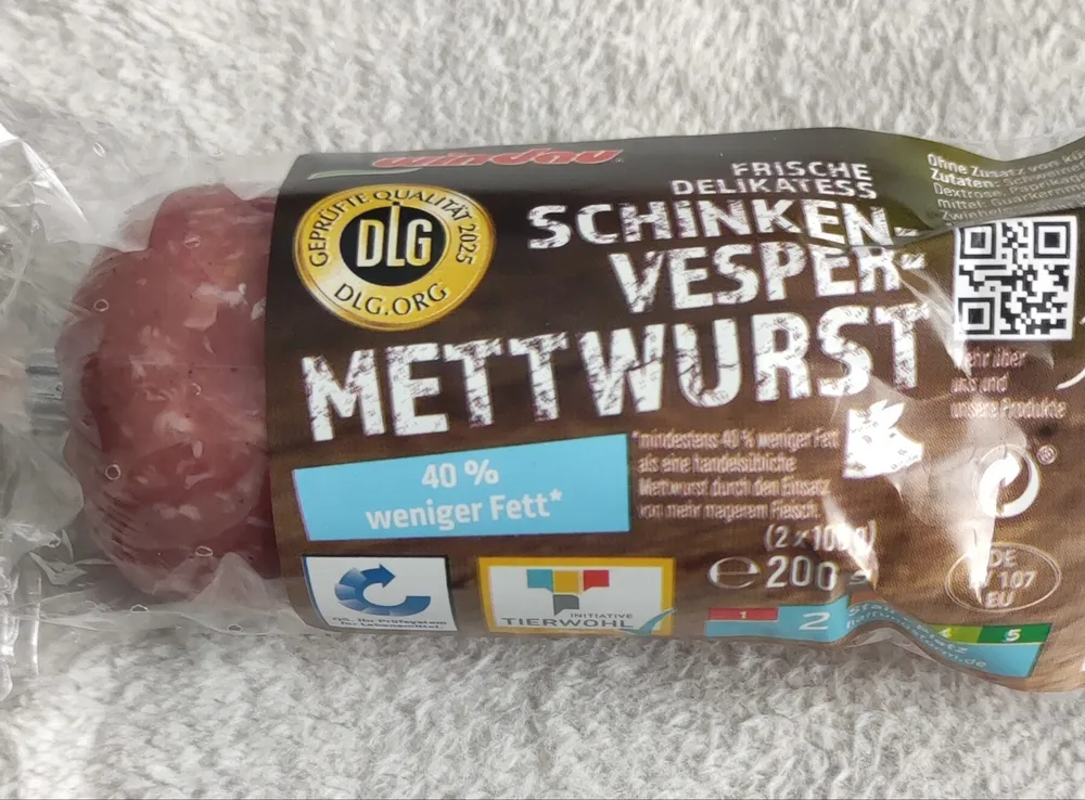 Schinken-Vesper-Mettwurst, Windau