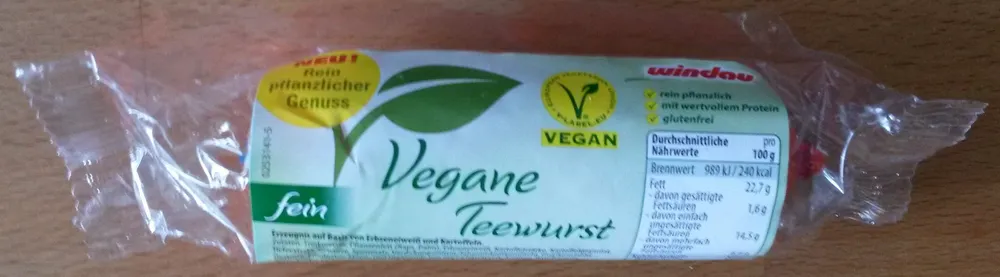 Vegane Teewusrt