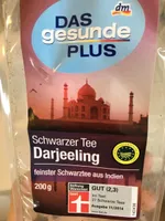Das Gesunde Plus, Darjeeling, Schwarzer Tee