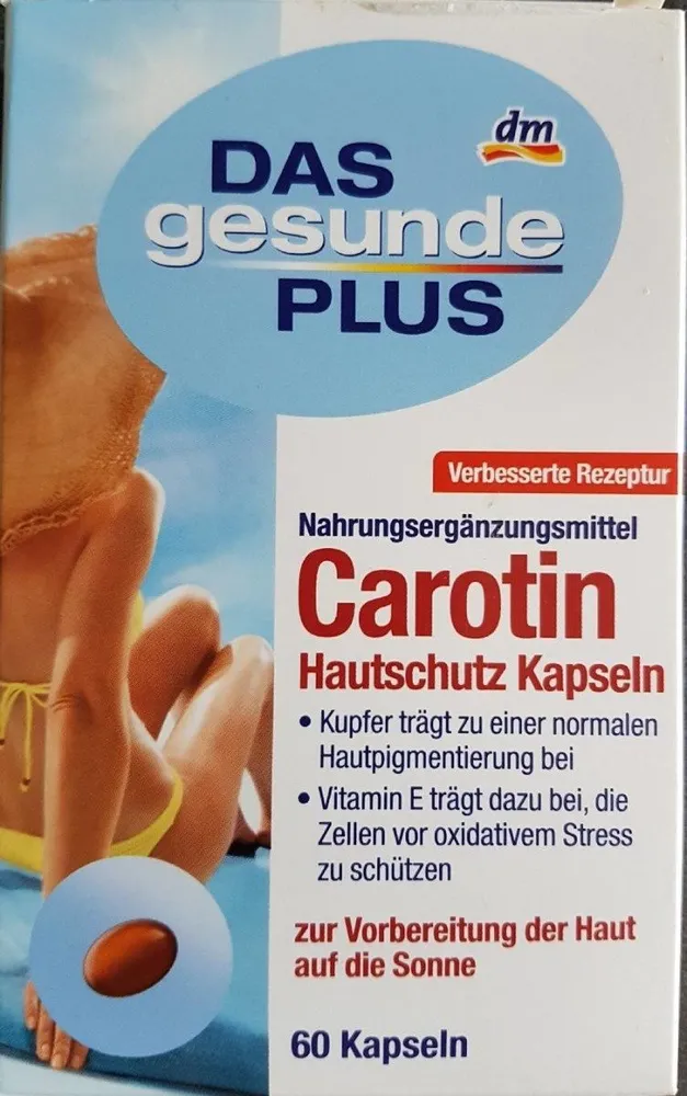 Carotin Hautschutz Kapseln