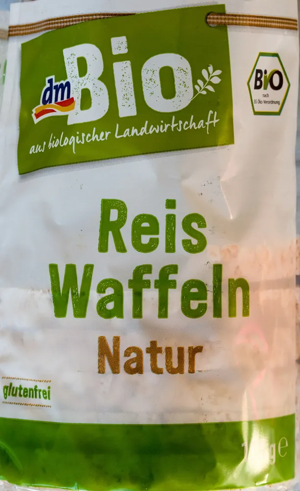 Reis Waffeln Natur