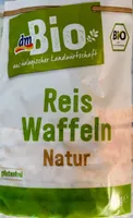 Reis Waffeln Natur