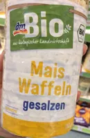 Mais Waffeln gesalzen