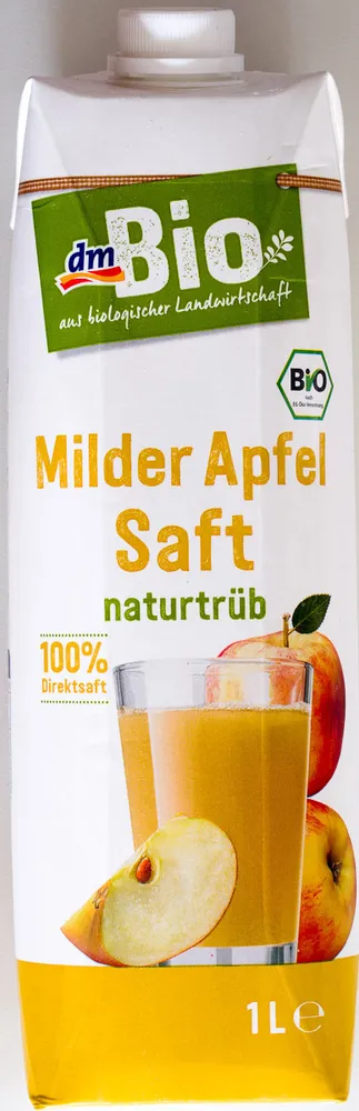Milder Apfel Saft naturtrüb