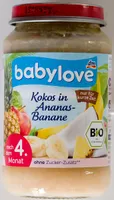 Kokos in Ananas-Banane