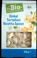 Dinkel Tortelloni Ricotta Spinat