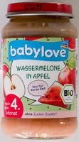 Wassermelone in Apfel