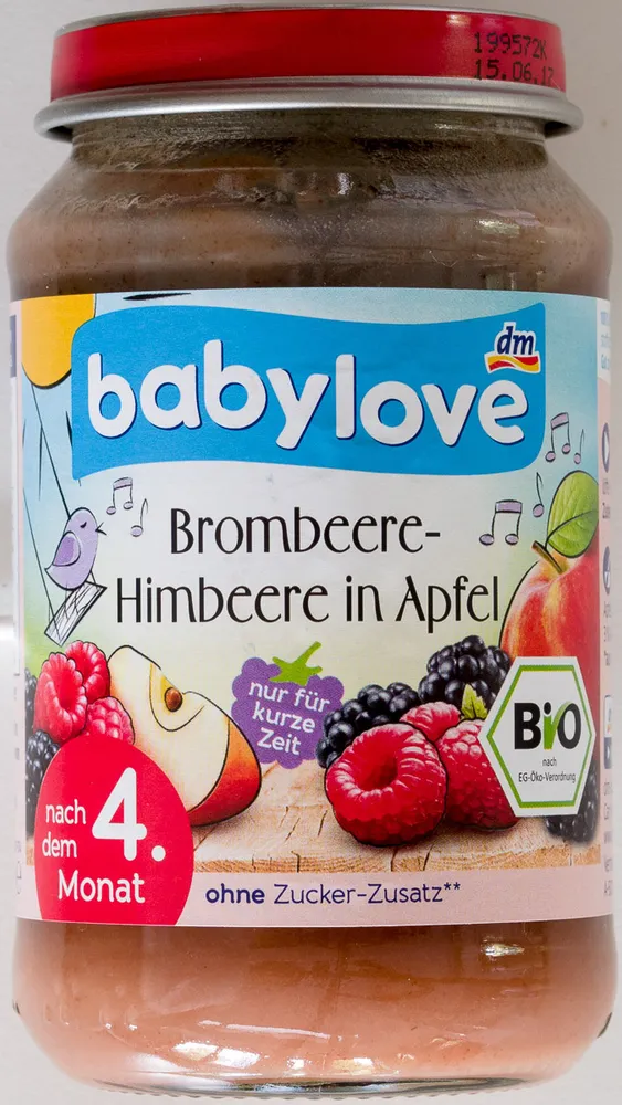 Brombeere-Himbeere in Apfel