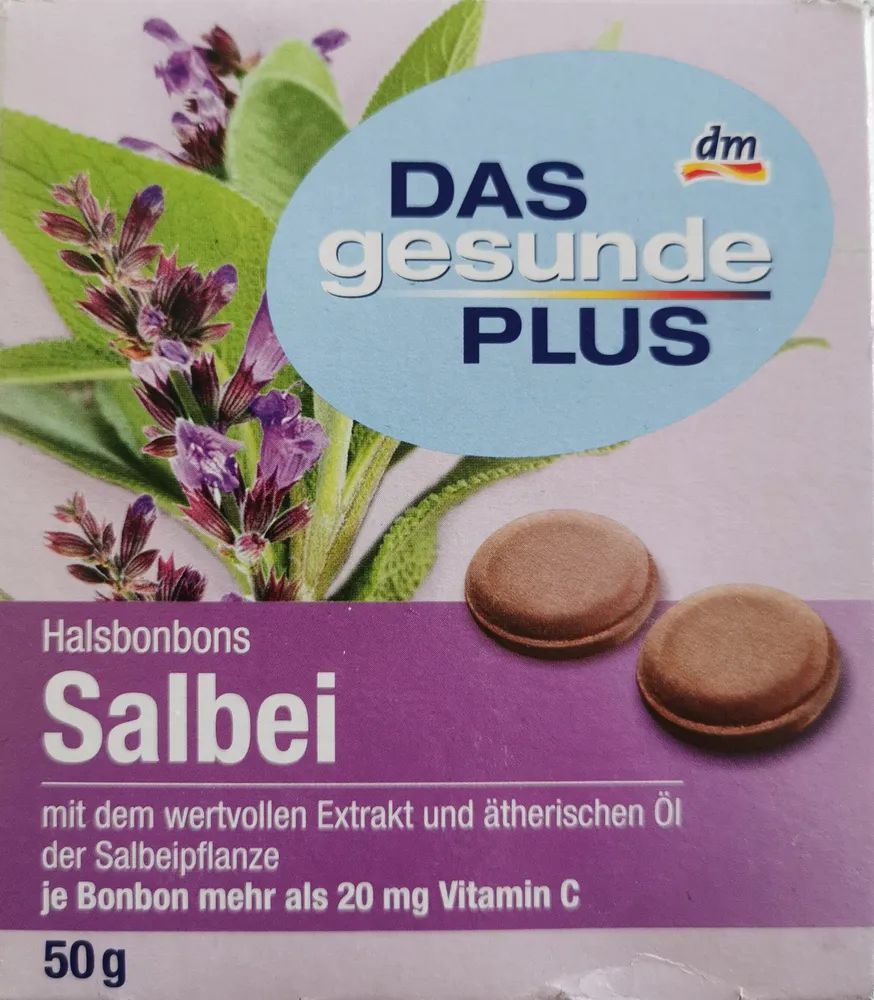 Halsbonbons Salbei
