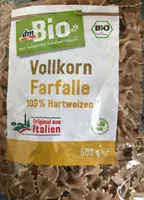 DM Bio Vollkorn Farfalle