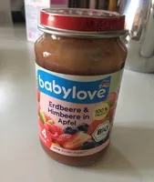 Babylove Erdbeere & Himbeere In Apfel
